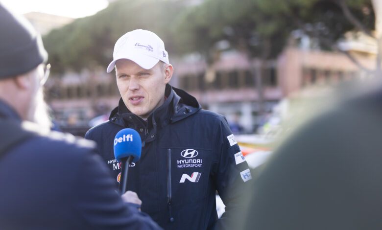 Tänak 2025 FIA World Rally Championship Round 01, Rallye Monte-Carlo 23 - 26 January 2025 Photographer: Austral Worldwide copyright: