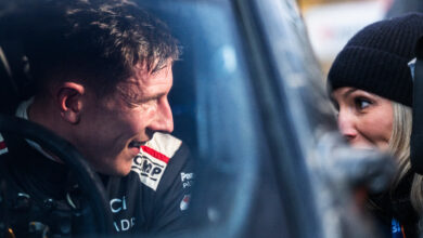 Elfyn Evans (GB) Scott Martin (GB) Of team TOYOTA GAZOO RACING WRT are seen performing during the World Rally Championship Monte-Carlo in Gap, France on 26,January. 2025 //