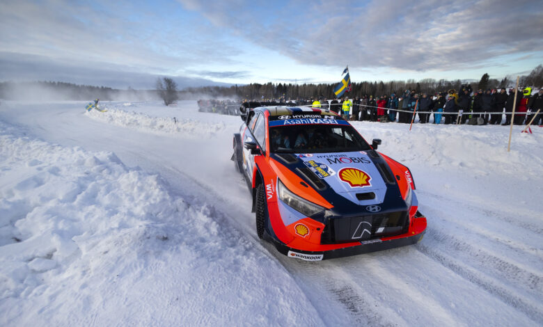 2025 FIA World Rally Championship Round 02, Rally Sweden 13 - 16 February 2025 Photographer: Austral Worldwide copyright: Evans