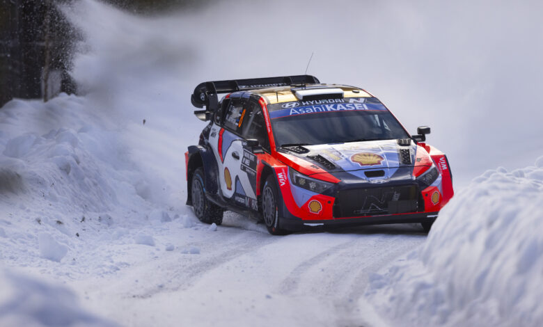 2025 FIA World Rally Championship Hyundai Round 02, Rally Sweden 13 - 16 February 2025 Photographer: Austral Worldwide copyright: