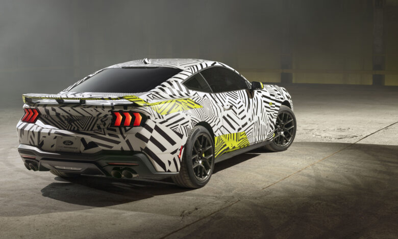 Mustang Graphics/wrap shown on vehicle are for promotional purposes only. Not available for sale.