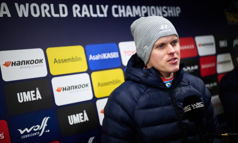 2025 FIA World Rally Championship Rally Sweden 2025 13-16 February 2025 Photographer: Romain Thuillier Worldwide copyright: Ott Tanak