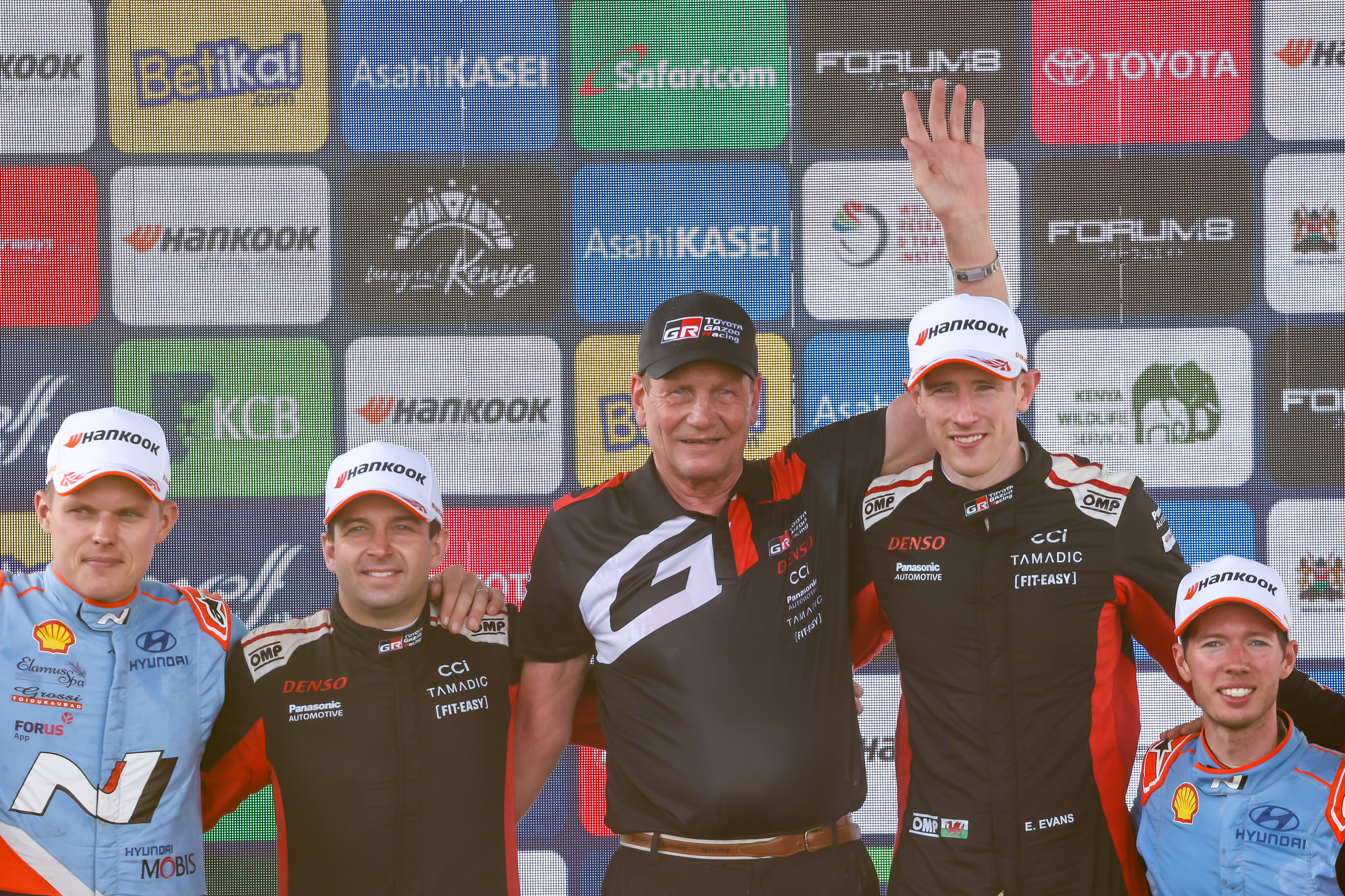 Kankkunen wzruszony po zwycięstwie Toyoty