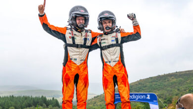 Mille JOHANSSON during the FIA European Rally Championship in Aberystwyth, United Kingdom on 1, September 2024 //