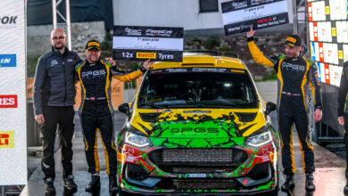 Igor WIDLAK & Daniel DYMURSKI during the FIA European Rally Championship in Veszprem, Hungary on 11, May 2025 //