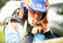 Ott Tänak (EST) Of team HYUNDAI SHELL MOBIS WORLD RALLY TEAM seen during the World Rally Championship Portugal in Porto, Portugal on 16,May. 2025 //