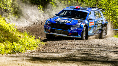 Philip ALLEN during the FIA European Rally Championship in Karlstad,Sweden on 28, May 2025 //