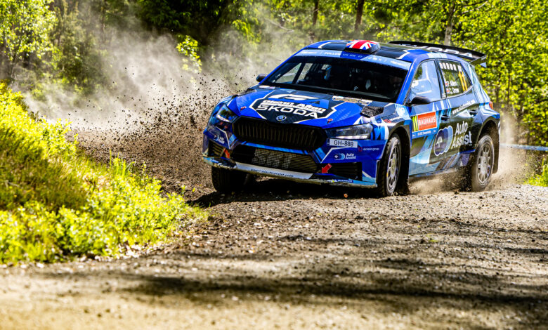 Philip ALLEN during the FIA European Rally Championship in Karlstad,Sweden on 28, May 2025 //