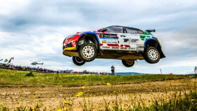 Andrea MABELLINI during the FIA European Rally Championship in Veszprem, Hungary on 11, May 2025 //