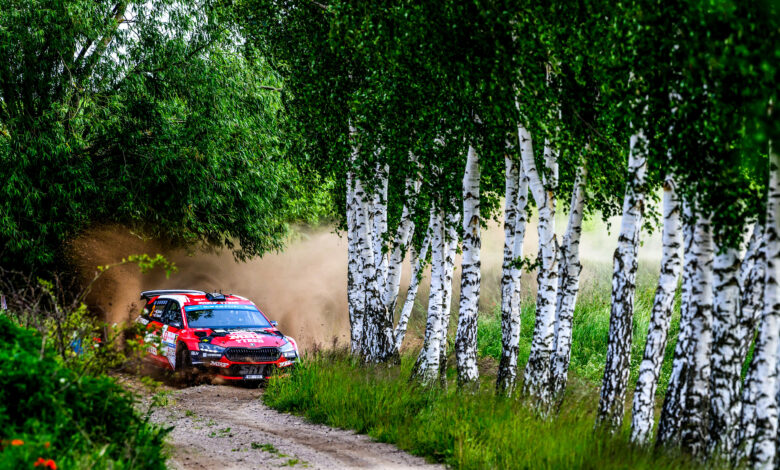 Martins SESKS during the FIA European Rajd Polski 2025 Rally Championship in Mikolajki,Poland on 13, June 2025 //