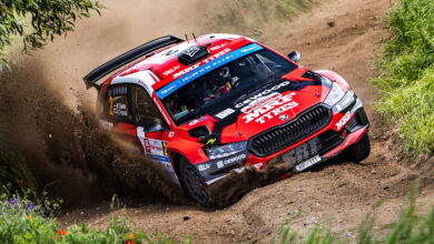 Martins SESKS during the FIA European Polski Rally Championship in Mikolajki,Poland on 13, June 2025 //
