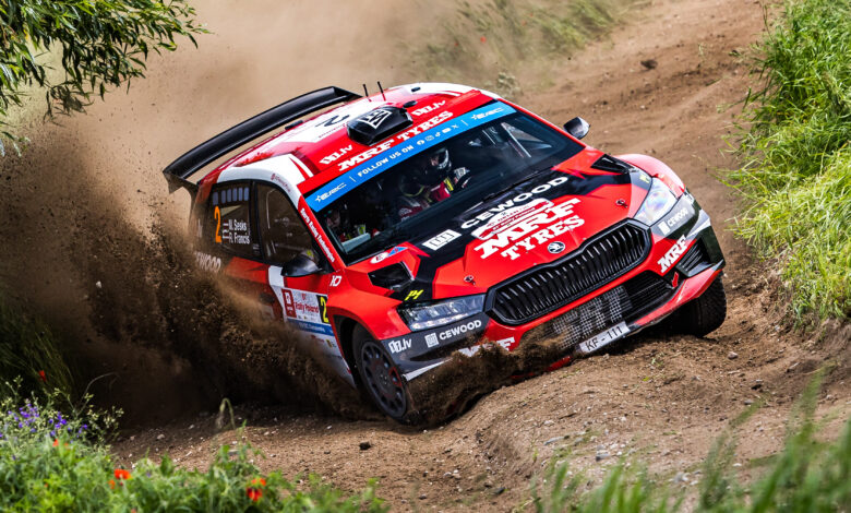 Martins SESKS during the FIA European Polski Rally Championship in Mikolajki,Poland on 13, June 2025 //
