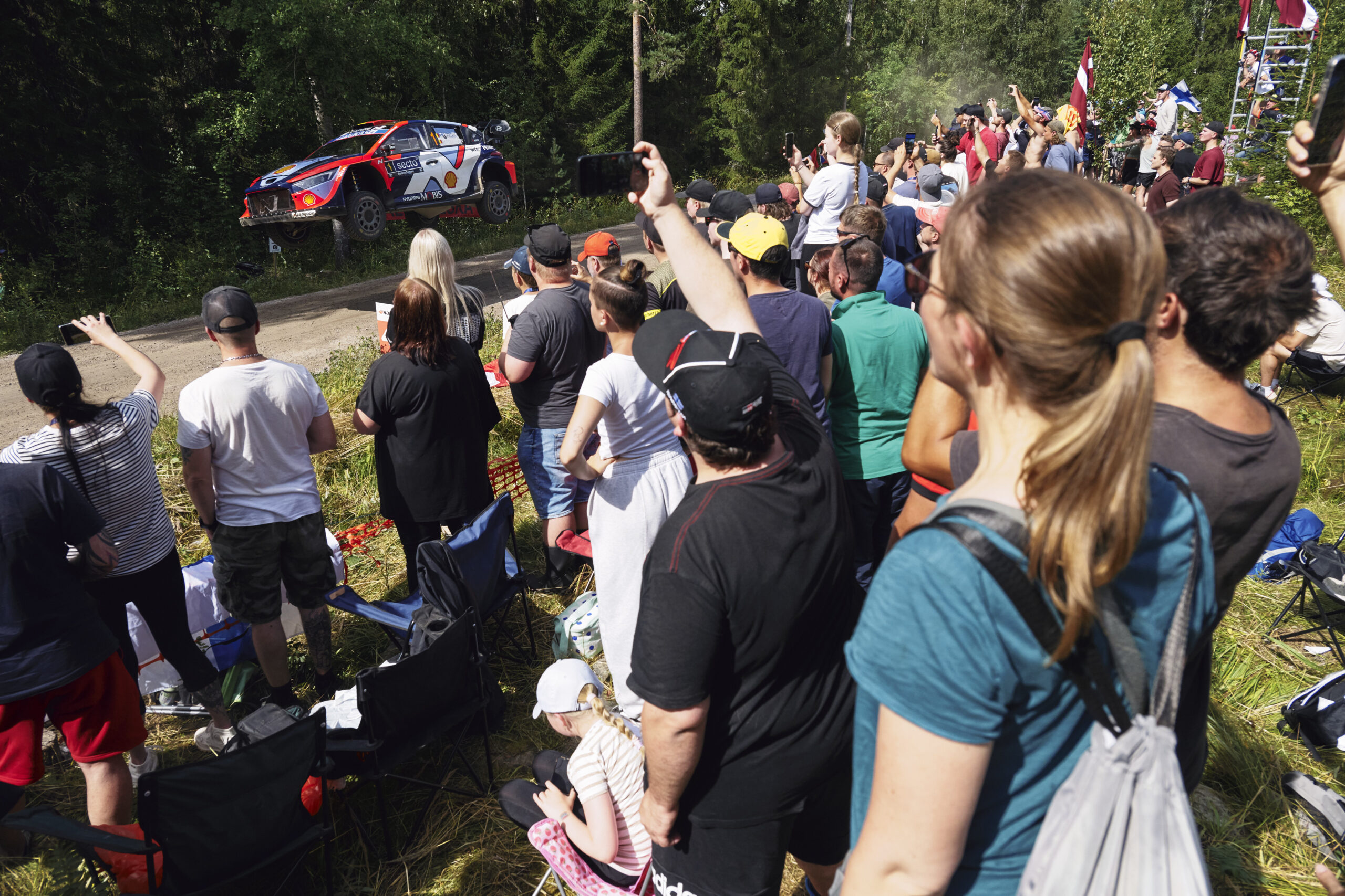 2025 FIA World Rally Championship Round 9, Rally Finland, 31 July-3 August 2025 Photographer: Vincent Thuillier Worldwide copyright: