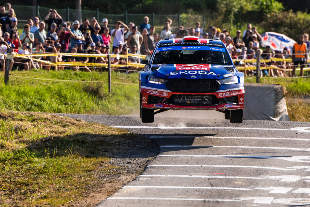Miko MARCZYK during the FIA European Rally Championship in Zlin,Czech Republic on 17, August 2025 //