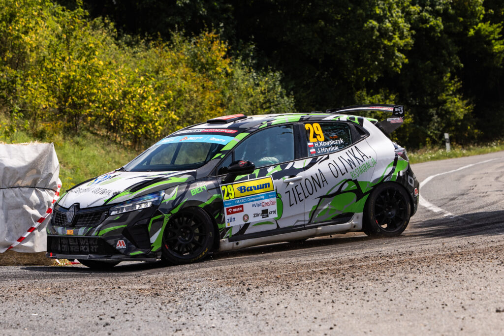 Hubert KOWALCZYK during the FIA European Rally Championship in Zlin,Czech Republic on 17, August 2025 //