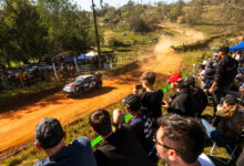 Takamoto Katsuta (JPN) Aaron Johnston (IRL) Of Toyota Gazoo Racing Wrt are seen performing during the World Rally Championship Paraguay in Encarnacion, Paraguay on 28,August, 2025 //