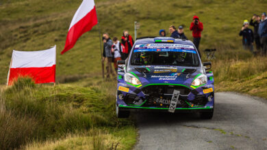 Jon ARMSTRONG during the FIA European Rally Championship in Aberytswyth,United Kingdom on 06, September 2025 //