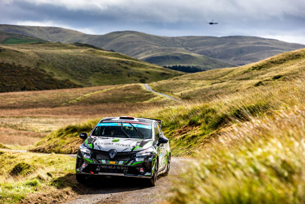 Hubert KOWALCZYK during the FIA European Rally Championship in Aberytswyth,United Kingdom on 06, September 2025 // 