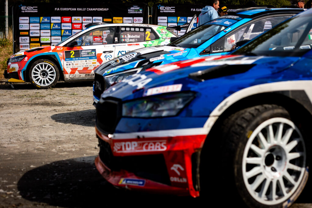 Atmosphere during the FIA European Rally Championship in Aberytswyth,United Kingdom on 06, September 2025 //