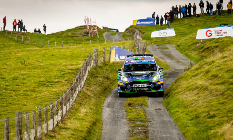 Jon ARMSTRONG during the FIA European Rally Championship in Aberytswyth,United Kingdom on 07, September 2025 //