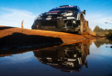 Sami Pajari (FIN) Marko Salminen (FIN) Of Toyota Gazoo Racing Wrt2 are seen performing during the World Rally Championship Chile in Conception, Chile on 12,September, 2025 //
