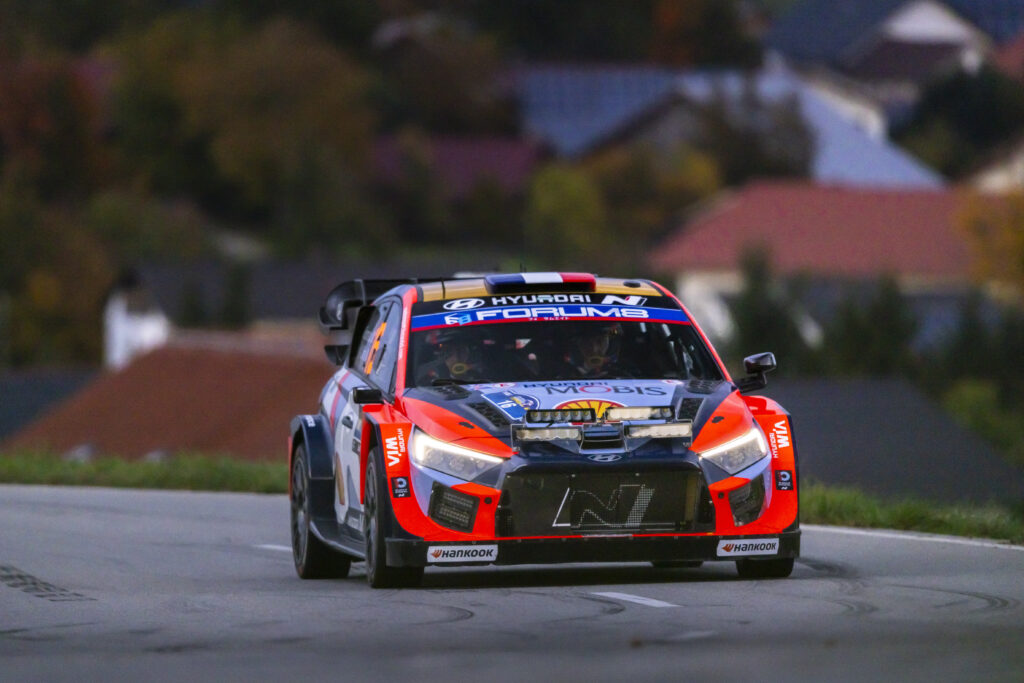 2025 FIA World Rally ChampionshipRound 12, Central European Rally 16 - 19 of October 2025 Photographer: Austral Worldwide copyright: 