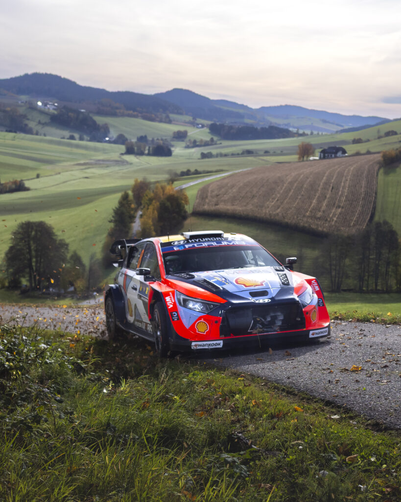 2025 FIA World Rally ChampionshipRound 12, Central European Rally 16 - 19 of October 2025 Photographer: Austral Worldwide copyright: