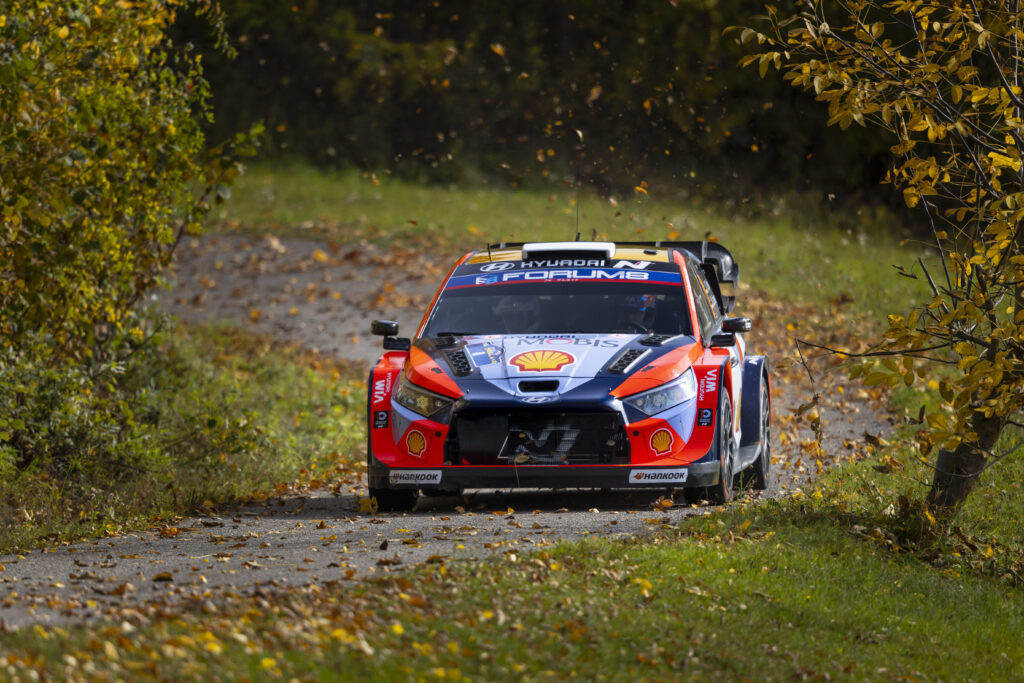 2025 FIA World Rally ChampionshipRound 12, Central European Rally 16 - 19 of October 2025 Photographer: Austral Worldwide copyright: