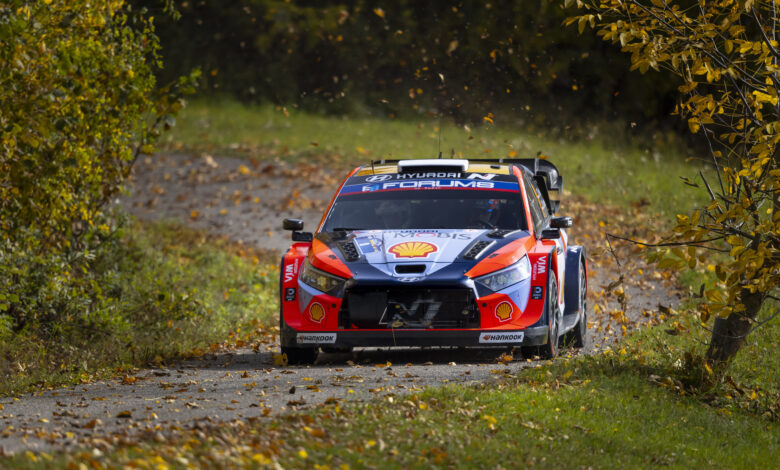 2025 FIA World Rally Championship Round 12, Central European Rally 16 - 19 of October 2025 Photographer: Austral Worldwide copyright: