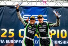 Atmosphere during the FIA European Rally Championship in Zagreb, Croatia on 05, October 2025 //