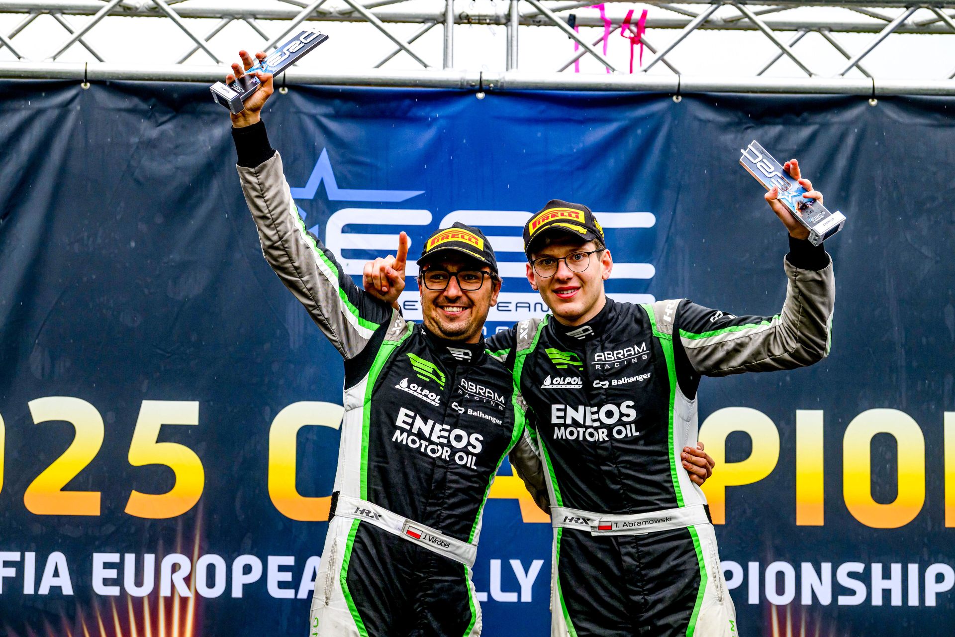 Atmosphere during the FIA European Rally Championship in Zagreb, Croatia on 05, October 2025 //