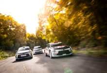 Family picture Lancia Ypsilon Rally HF, at Versailles, France, on September 8th 2025 - Photo:
