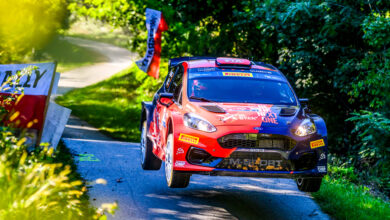 Romet JURGENSON seen during the FIA European Rally Championship in Zagreb, Croatia on October 4, 2025. //
