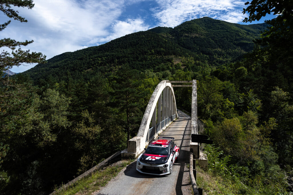 Tests Lancia Ypsilon Integrale Rally 2, at Montvallon and Pellafol, France, from September 3rd to 4th 2025 - Photo: