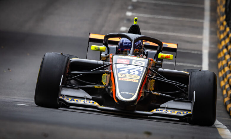 Macau (CHI), NOV 13-16 2025 - Macau Grand Prix 2025. Tymek KUCHARCZYK #29, Van Amersfoort Racing.