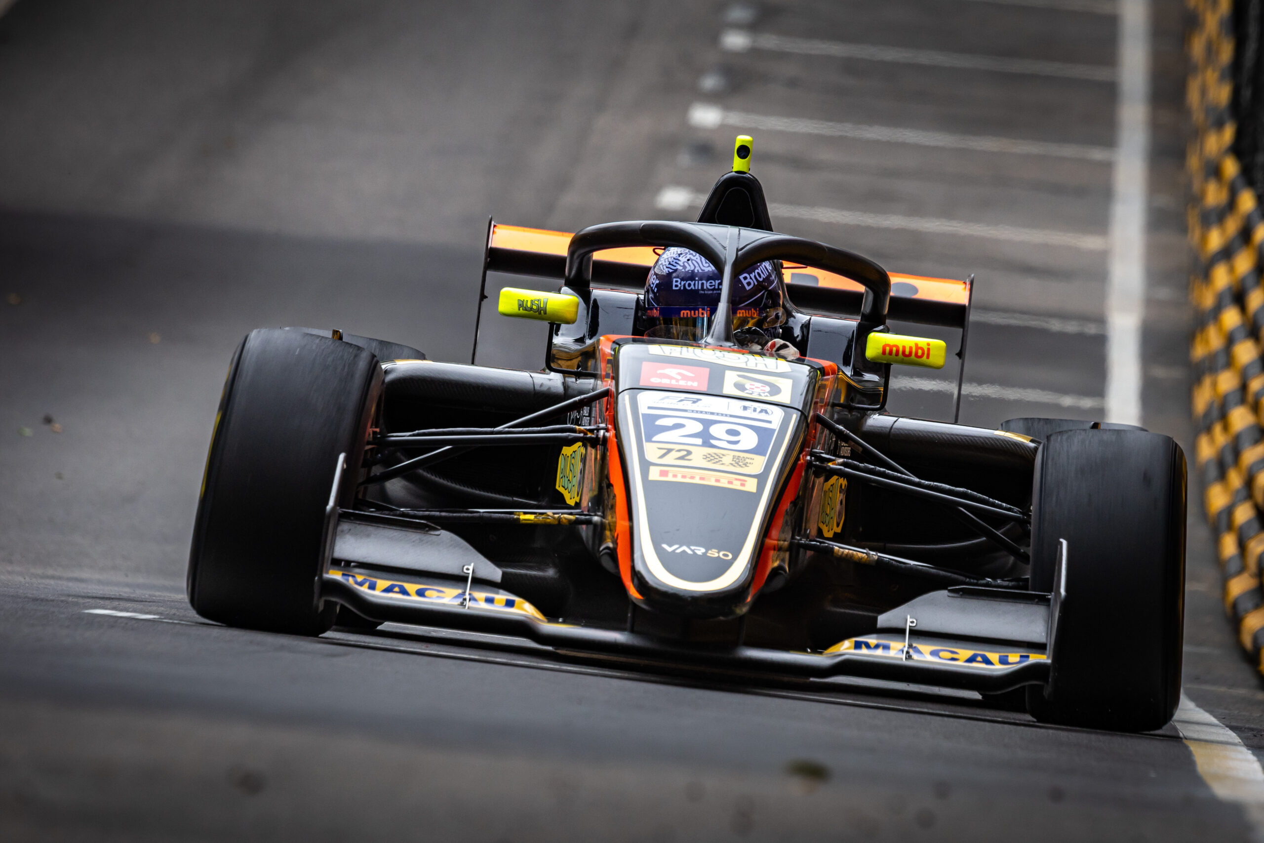 Macau (CHI), NOV 13-16 2025 - Macau Grand Prix 2025. Tymek KUCHARCZYK #29, Van Amersfoort Racing.