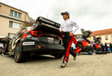 Takamoto Katsuta (JPN) Of Toyota Gazoo Racing Wrt are seen during the World Rally Championship CER in Passau, Germany on 17,October, 2025 //