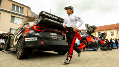 Takamoto Katsuta (JPN) Of Toyota Gazoo Racing Wrt are seen during the World Rally Championship CER in Passau, Germany on 17,October, 2025 //