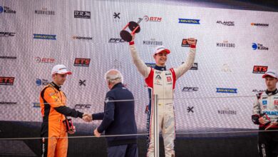 Barcelona (ESP), November 14-16, 2025 - F4 Spain and Eurocup3 race weekend at Circuit de Barcelona, Catalunya, Spain. Kacper SZTUKA #37 Campos Racing.