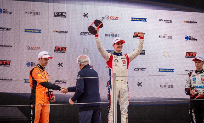 Barcelona (ESP), November 14-16, 2025 - F4 Spain and Eurocup3 race weekend at Circuit de Barcelona, Catalunya, Spain. Kacper SZTUKA #37 Campos Racing.