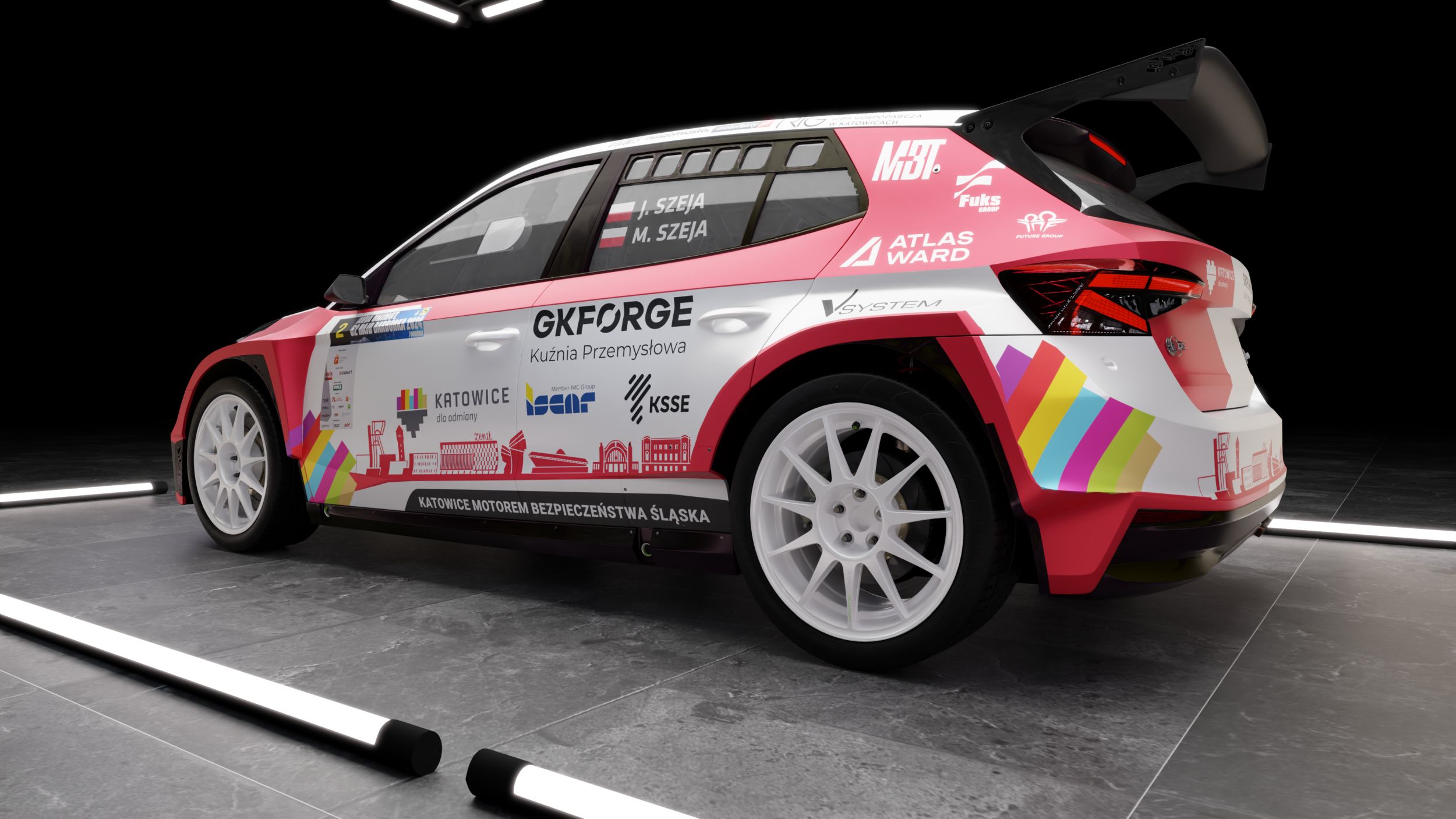 Szejowie pokazali nowe barwy na Rajd Barbórka