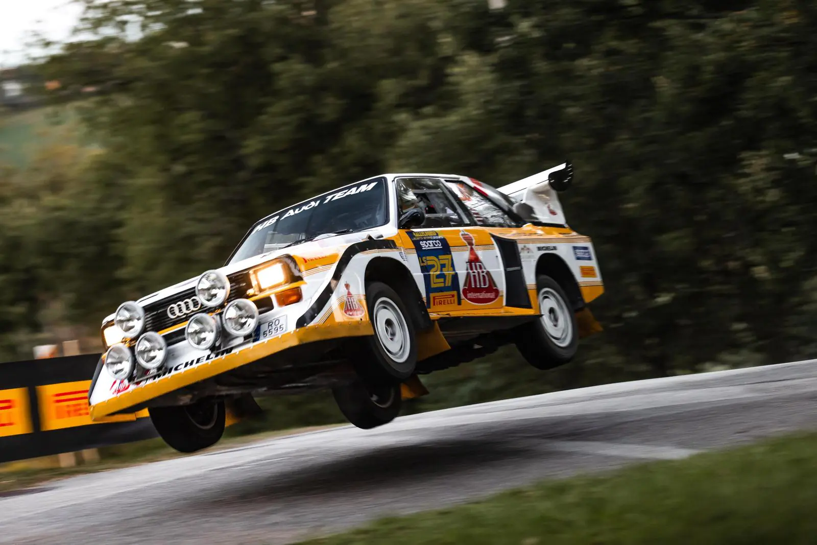Łotewskie Audi Quattro w Barbórce Legend