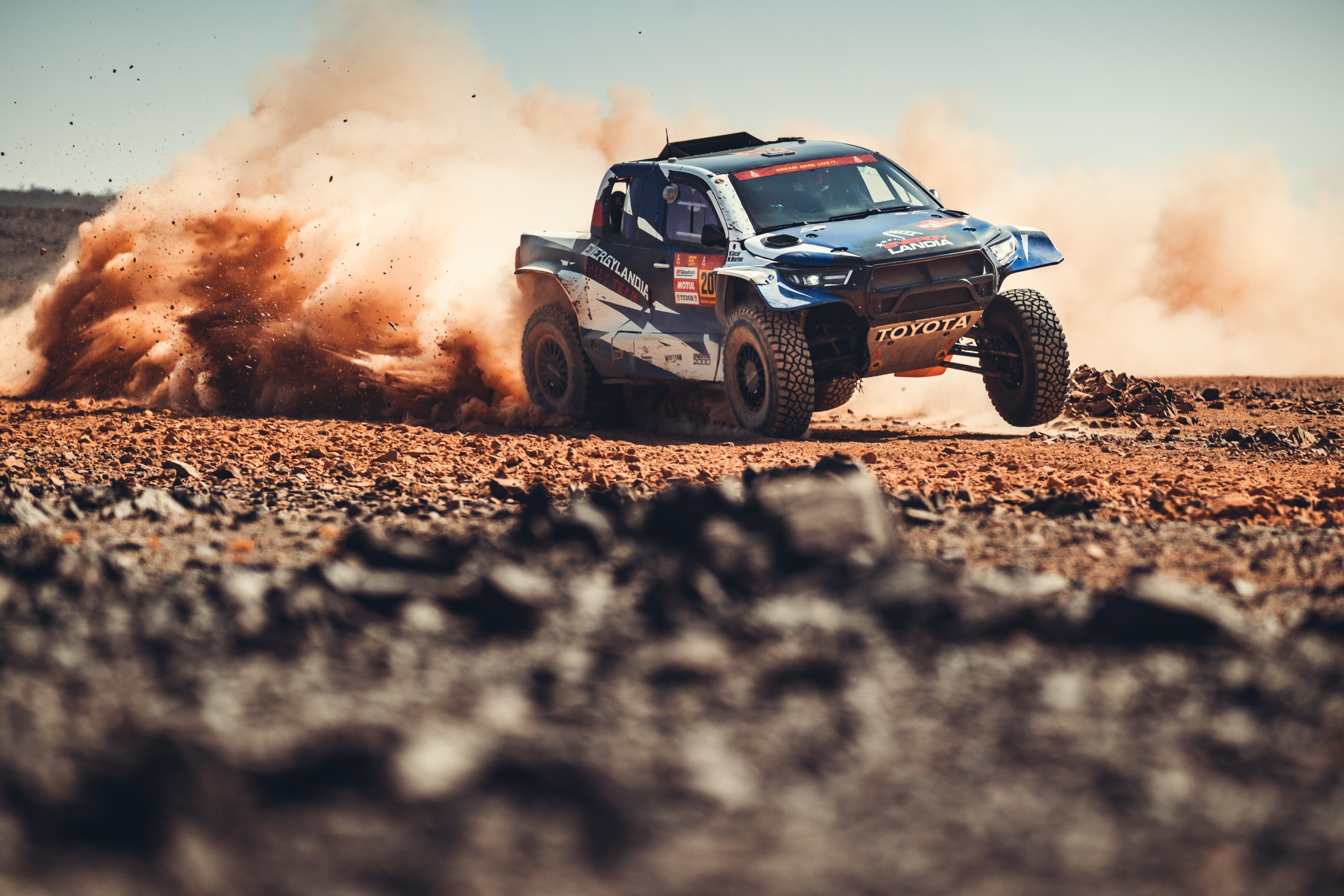 Eryk Goczał w dziesiątce 11. etapu Rajdu Dakar. Wyprzedził dwudziestu rywali