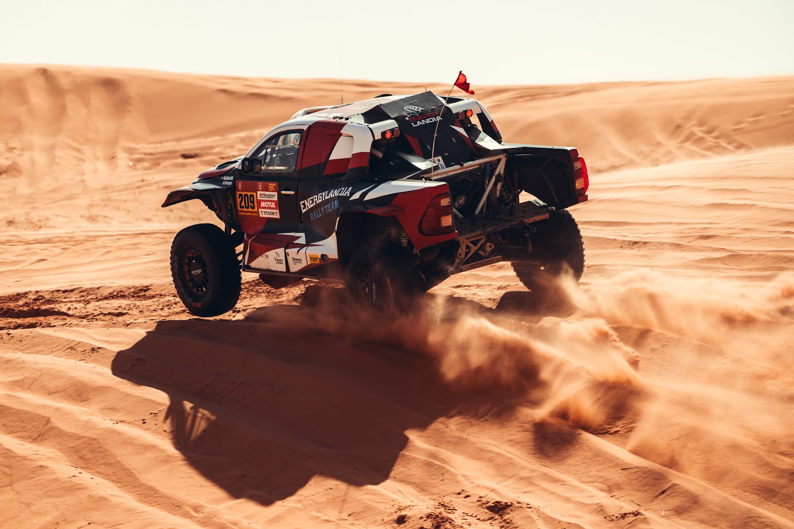 Polacy w czołówce Rajdu Dakar. Eryk Goczał awansuje do dziesiątki przed dniem przerwy