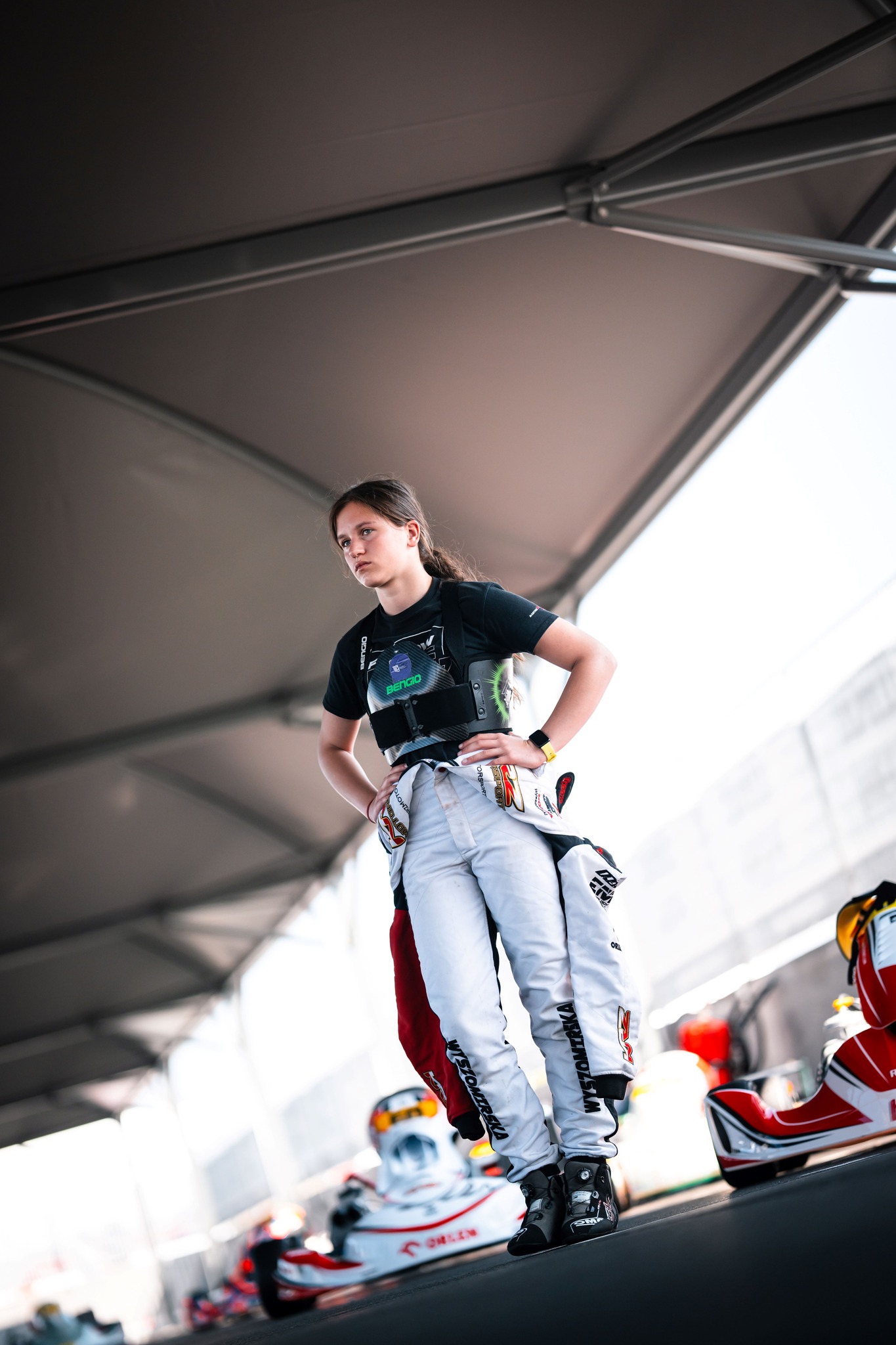 Pomarańczowa szansa Amelii Wyszomirskiej. Nastoletnia Polka zasila szeregi MP Kartracing Team