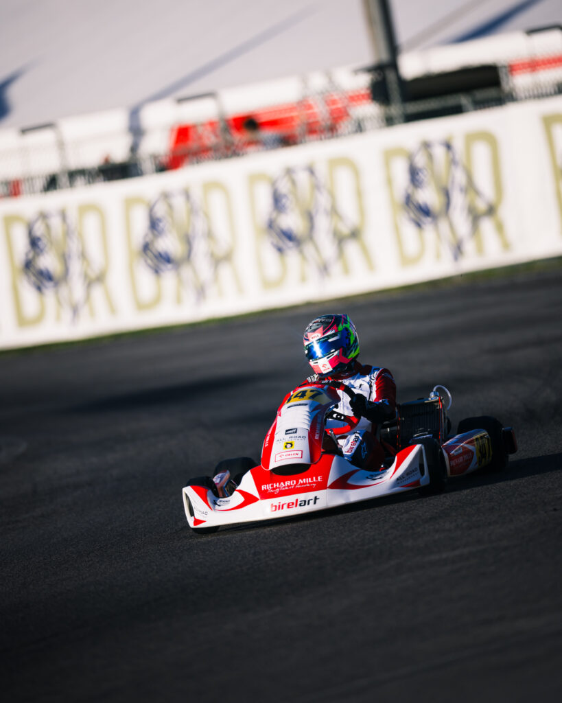 ER3 during the WSK Sarno at Sarno in , ITA on February  07, 2026.Description by Matteo Segato
Picture © 2023 

All rights reserved. This photo cannot be published, reproduced, distributed, or transmitted in any form or by any means, including photocopying, recording, or other electronic or mechanical methods, without the explicit permission of the owner 