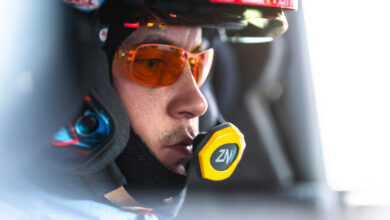 Thierry Neuville (BEL) Of team HYUNDAI SHELL MOBIS WORLD RALLY TEAM are seen racing during the World Rally Championship Sweden in Umea, Sweden on 14 February, 2026 //