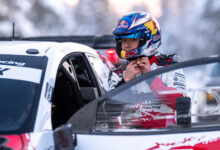 Takamoto Katsuta (JPN) Aaron Johnston (IRL) Of team TOYOTA GAZOO RACING WRT seen during the World Rally Championship Sweden in Umea, Sweden on 14 February, 2026 //