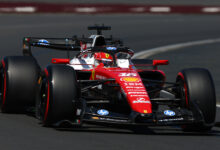 MELBOURNE, AUSTRALIA - MARCH 06: Charles Leclerc of Monaco driving the (16) Scuderia Ferrari SF-26 on track during practice ahead of the F1 Grand Prix of Australia at Albert Park Grand Prix Circuit on March 06, 2026 in Melbourne, Australia. (Photo by