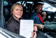 Mälkönen Enni , Esapekka Lappi are seen on reconnaissance during the World Rally Championship Sweden in Umea, Sweden on 10 February, 2026 //